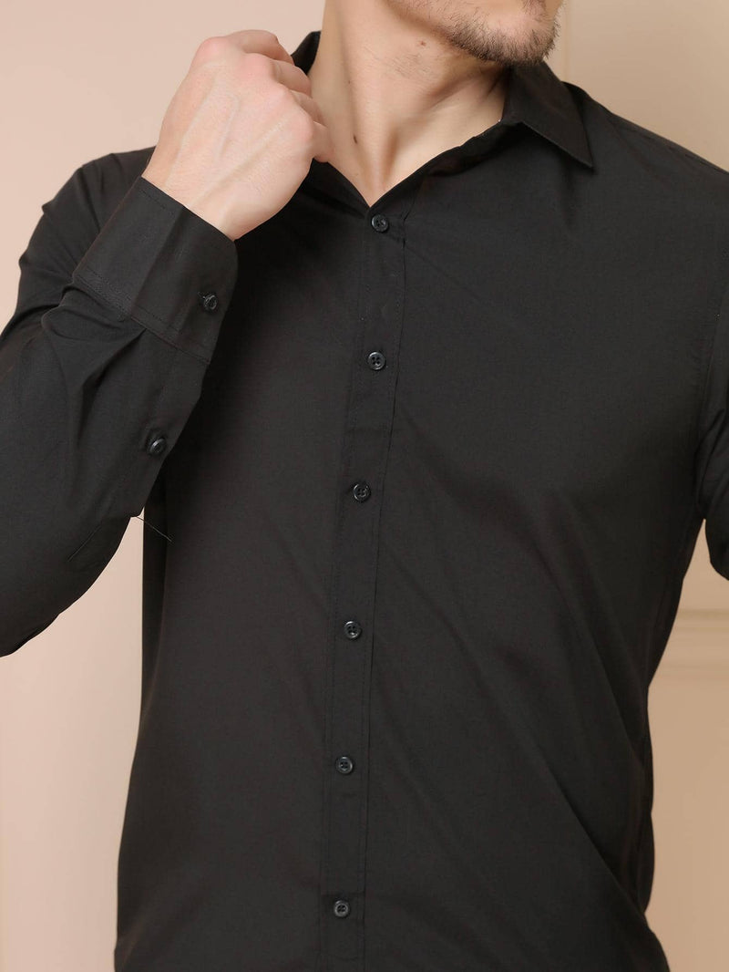 Camisa Social Masculina Manga Comprida Slim